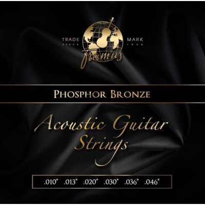 FRAMUS 47210 PHOSPHOR BRONZE EXTRA LIGHT (10-46) струни для акустичної гітари