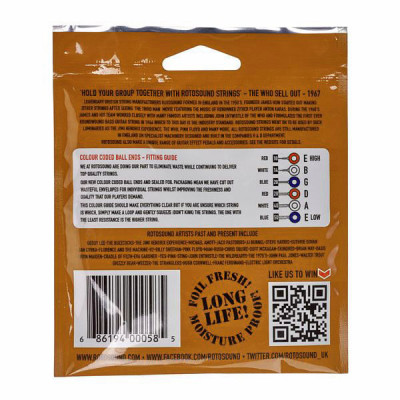 ROTOSOUND JK10 JUMBO KING ACOUSTIC EXTRA LIGHT (10-50) струни для акустичної гітари