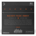 D'ADDARIO XTABR1047 XT 80/20 BRONZE EXTRA LIGHT (10-47) струни для акустичної гітари