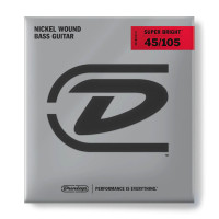 DUNLOP DBSBN45105 SUPER BRIGHT NICKEL (45-105)