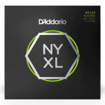 D'ADDARIO NYXL45125 LIGHT TOP/MEDIUM BOTTOM 5-STRING (45-125) струни для бас-гітари