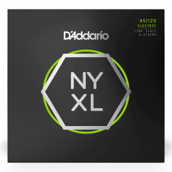 D'ADDARIO NYXL45125 LIGHT TOP/MEDIUM BOTTOM 5-STRING (45-125)