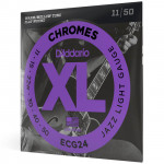 D'ADDARIO ECG24 XL CHROMES JAZZ LIGHT (11-50) струни для електрогітари