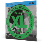 D'Addario EXL130 XL NICKEL WOUND EXTRA SUPER LIGHT (08-38) струни для електрогітари