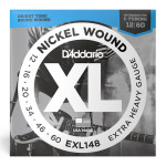 D'ADDARIO EXL148 XL NICKEL WOUND EXTRA HEAVY (12-60) струни для електрогітари