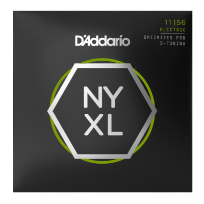 D'ADDARIO NYXL1156 MEDIUM TOP / EXTRA HEAVY BOTTOM (11-56) струни для електрогітари
