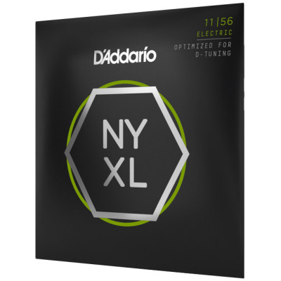 D'ADDARIO NYXL1156 MEDIUM TOP / EXTRA HEAVY BOTTOM (11-56) струни для електрогітари