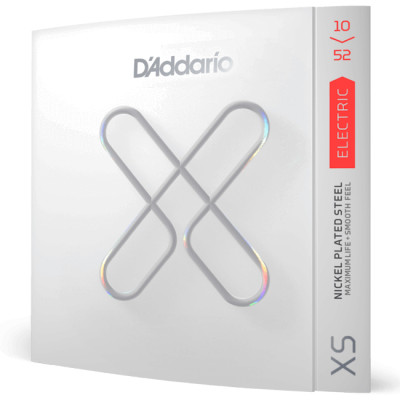D'ADDARIO XSE1052 XS COATED ELECTRIC GUITAR STRINGS LIGHT TOP HEAVY BOTTOM (10-52) струни для електрогітари