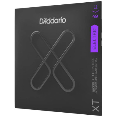 D'ADDARIO XTE1149 XT ELECTRIC NICKEL PLATED STEEL MEDIUM (11-49) струни для електрогітари