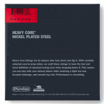 DUNLOP DHCN1254 HEAVY CORE ELECTRIC GUITAR STRINGS (12-54) струни для електрогітари