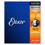 ELIXIR EL NW L ANTI-RUST NANOWEB LIGHT (010-046) 12052 струни для електрогітари