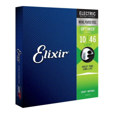 ELIXIR EL OW L NICKEL OPTIWEB LIGHT (010-046) 19052 струни для електрогітари
