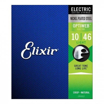 ELIXIR EL OW L NICKEL OPTIWEB LIGHT (010-046) 19052 струни для електрогітари