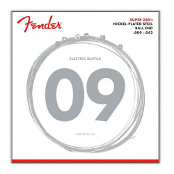 FENDER 250L NICKEL-PLATED STEEL GUITAR STRINGS (9-42) FENDER 250L NICKEL-PLATED STEEL GUITAR STRINGS (9-42)