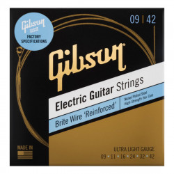 GIBSON SEG-BWR9 BRITE WIRE REINFORCED ULTRA-LIGHT (09-42) GIBSON SEG-BWR9 BRITE WIRE REINFORCED ULTRA-LIGHT (09-42)