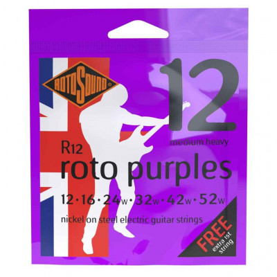 ROTOSOUND R12 ROTO PURPLES (012-052) струни для електрогітари