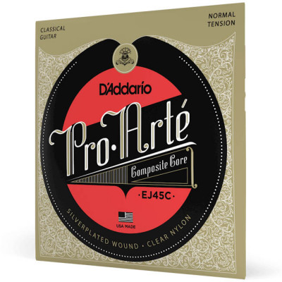 D'ADDARIO EJ45C PRO-ARTE COMPOSITE NORMAL TENSION струни для класичної гітари