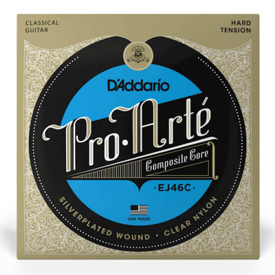 D'ADDARIO EJ46C PRO-ARTE COMPOSITE HARD TENSION струни для класичної гітари