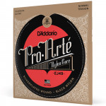 D'ADDARIO EJ49 PRO-ARTE BLACK NYLON NORMAL TENSION струни для класичної гітари