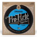 D'ADDARIO EJ50 PRO ARTE BLACK NYLON HARD TENSION струни для класичної гітари