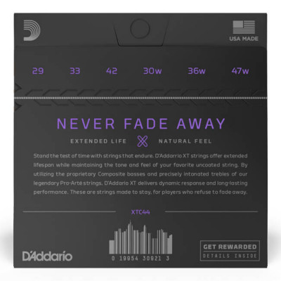 D'ADDARIO XTC44 XT CLASSICAL EXTRA HARD TENSION струни для класичної гітари