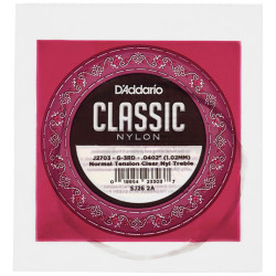 D'Addario J2703 Classic Nylon Normal Tension - 3rd (G)