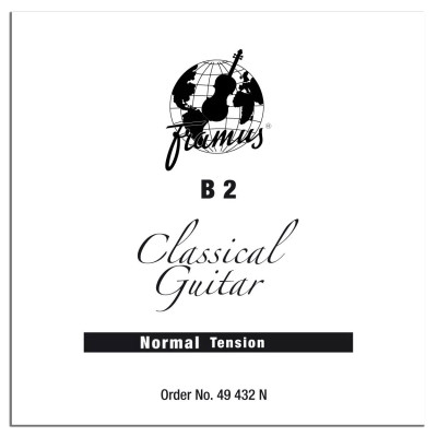 Framus 49432N - 2nd (B) струна для класичної гітари 2 (B)