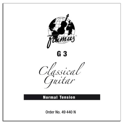 Framus 49440N - 3rd (G) струна для класичної гітари 3 (G)