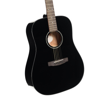 CORT EARTH 60 BLACK GLOSS акустическая гитара