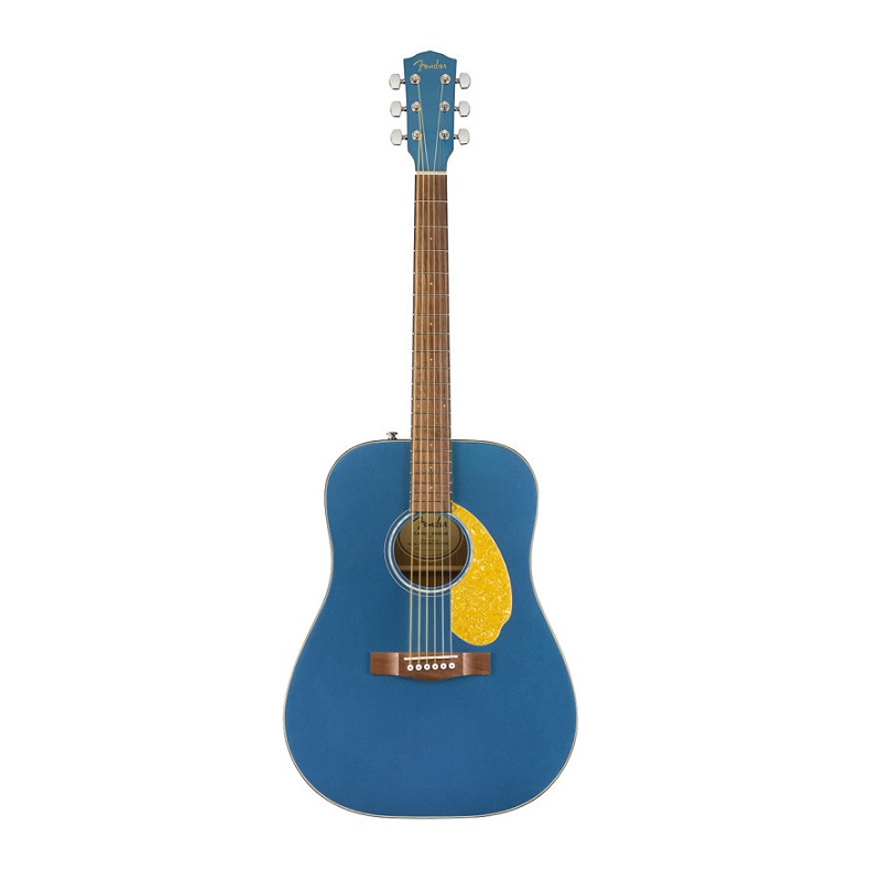 FENDER CD-60S FSR LAKE PLACID BLUE w/YELLOW PICKGUARD