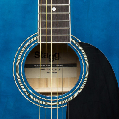 STAGG SA20D BLUE акустическая гитара