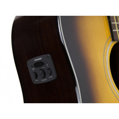 FENDER CD-140SCE SUNBURST WN электроакустическая гитара