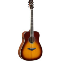 YAMAHA FG-TA TRANSACOUSTIC BROWN SUNBURST