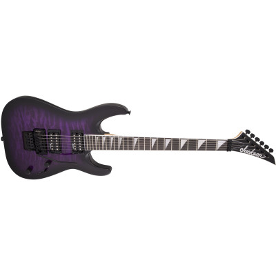 JACKSON JS32Q DKA DINKY ARCH TOP TRANSPARENT PURPLE BURST электрогитара