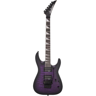 JACKSON JS32Q DKA DINKY ARCH TOP TRANSPARENT PURPLE BURST электрогитара