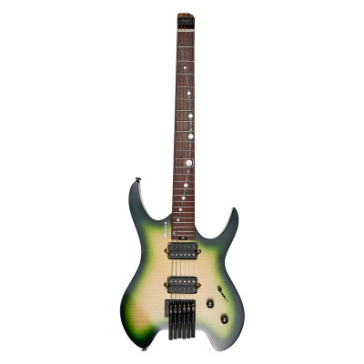 MOOER MHL100 Green Gradient безголова (headless) електрогітара