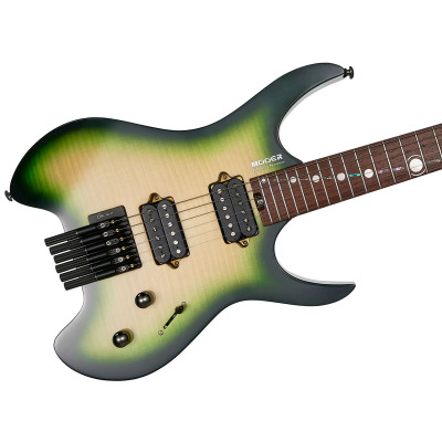 MOOER MHL100 Green Gradient безголова (headless) електрогітара