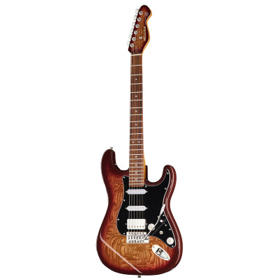 MOOER MSC20 Pro Amber Brown электрогитара