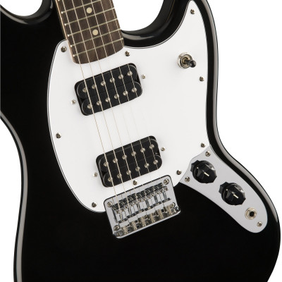 SQUIER by FENDER SQ BULLET MUSTANG HH BLK электрогитара
