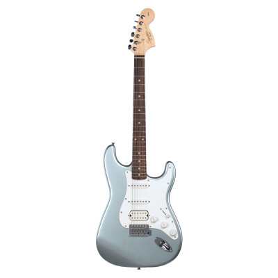 SQUIER by FENDER AFFINITY STRAT HSS LRL SLICK SILVER электрогитара