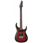 CORT X100 OPEN PORE BLACK BURST электрогитара