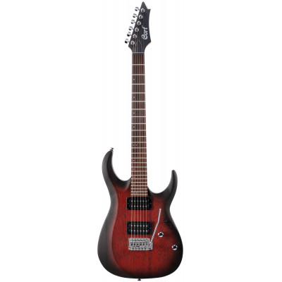 CORT X100 OPEN PORE BLACK BURST электрогитара