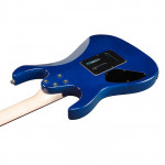 IBANEZ GRX70QA TRANSPARENT BLUE BERST (TBB) электрогитара