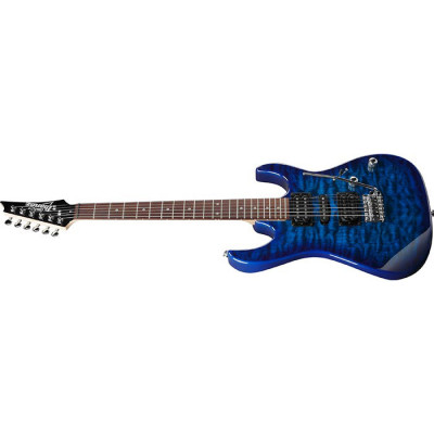 IBANEZ GRX70QA TRANSPARENT BLUE BERST (TBB) электрогитара