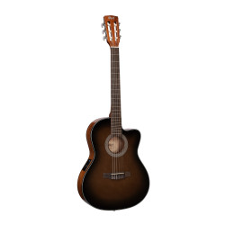 CORT JADE E NYLON DARK BROWN BURST