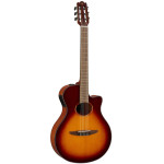 YAMAHA NTX1 Brown Sunburst классическая гитара со звукоснимателем