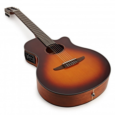YAMAHA NTX1 Brown Sunburst классическая гитара со звукоснимателем