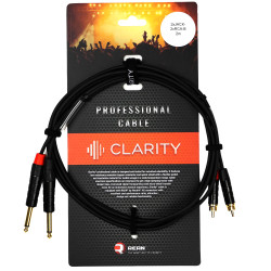 Clarity 2xJACK-2xRCA-B/2m
