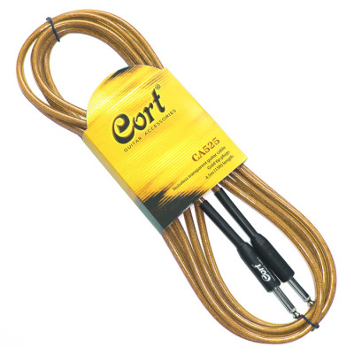 CORT CA525 NATURAL INSTRUMENT CABLE (4.5 м) інструментальний кабель