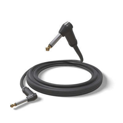 D'Addario PWAMSGRR10 angled инструментальный кабель, длина 3м